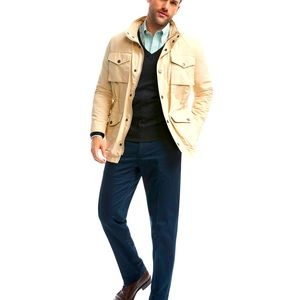 Brooks Brothers Safari Jacket In Water-Repellent Ripstop